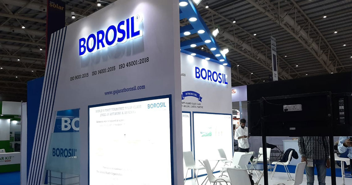 Borosil, Inter Solar, Bengaluru 2019