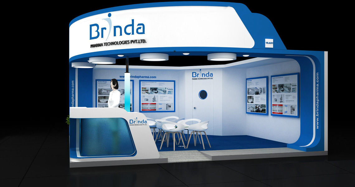 Brinda, CPhI India, Noida, 2018